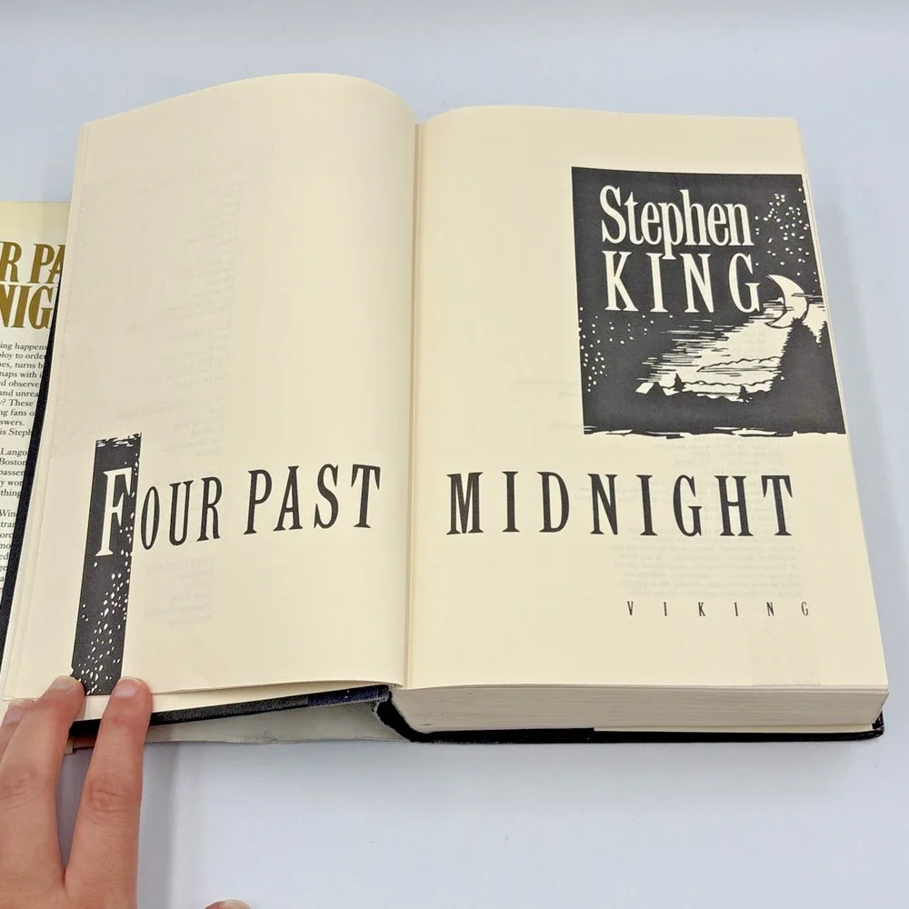 Stephen King Four Past Midnight 1990 First Edition Hardcover Viking HCDJ